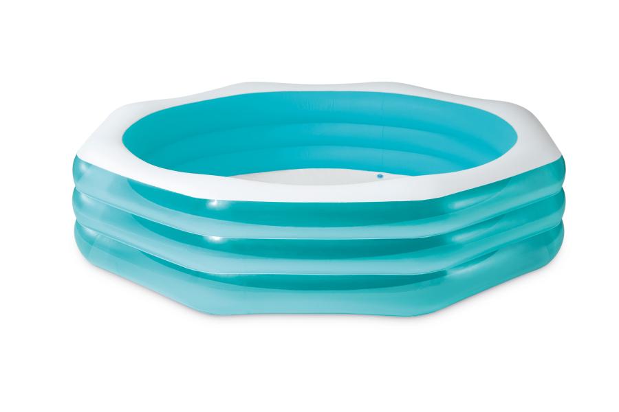 Бассейн 254х254х56см "Восьмиугольный семейный" 2шт/упак 58492